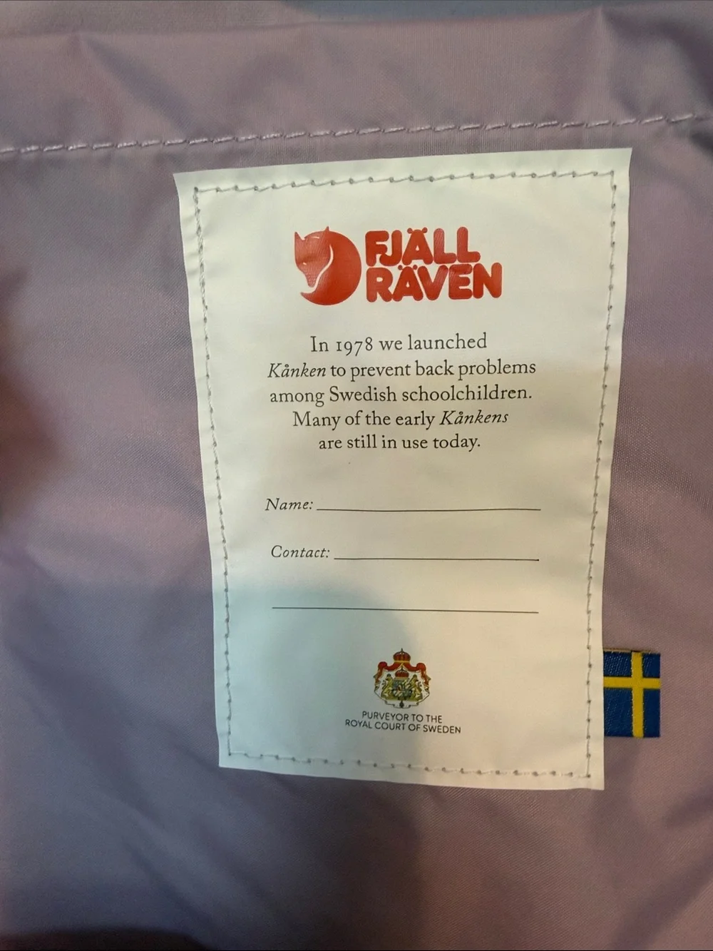 Kånken Classic Backpack - Light Lavender